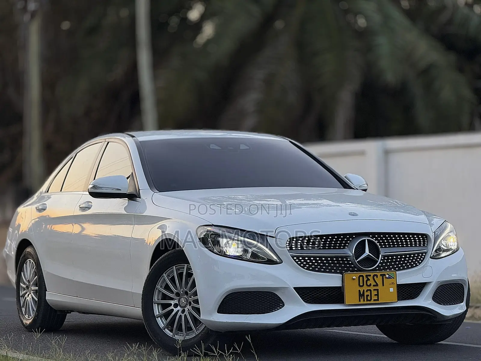 Mercedes-Benz C-Class 2015 White