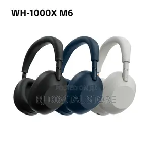 Sony Wh-1000xm6 Noise-Canceling Wireless Over-Ear Headphones