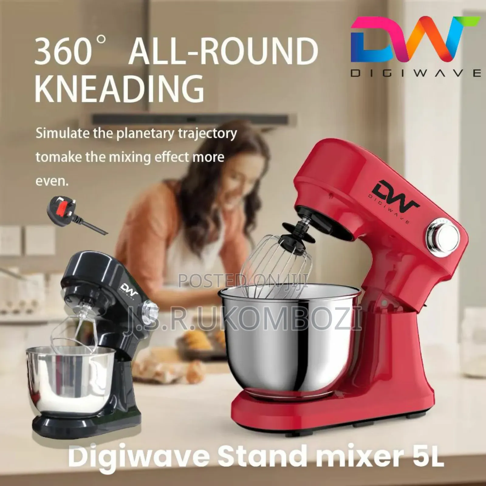 *Digiwave Stand Mixer 5l at