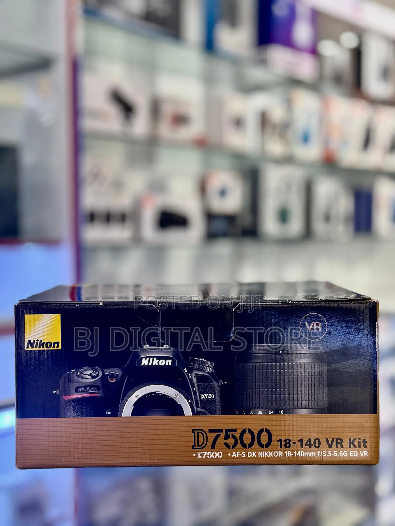 Nikon D7500 Dslr Camera With 18-140mm Lens
