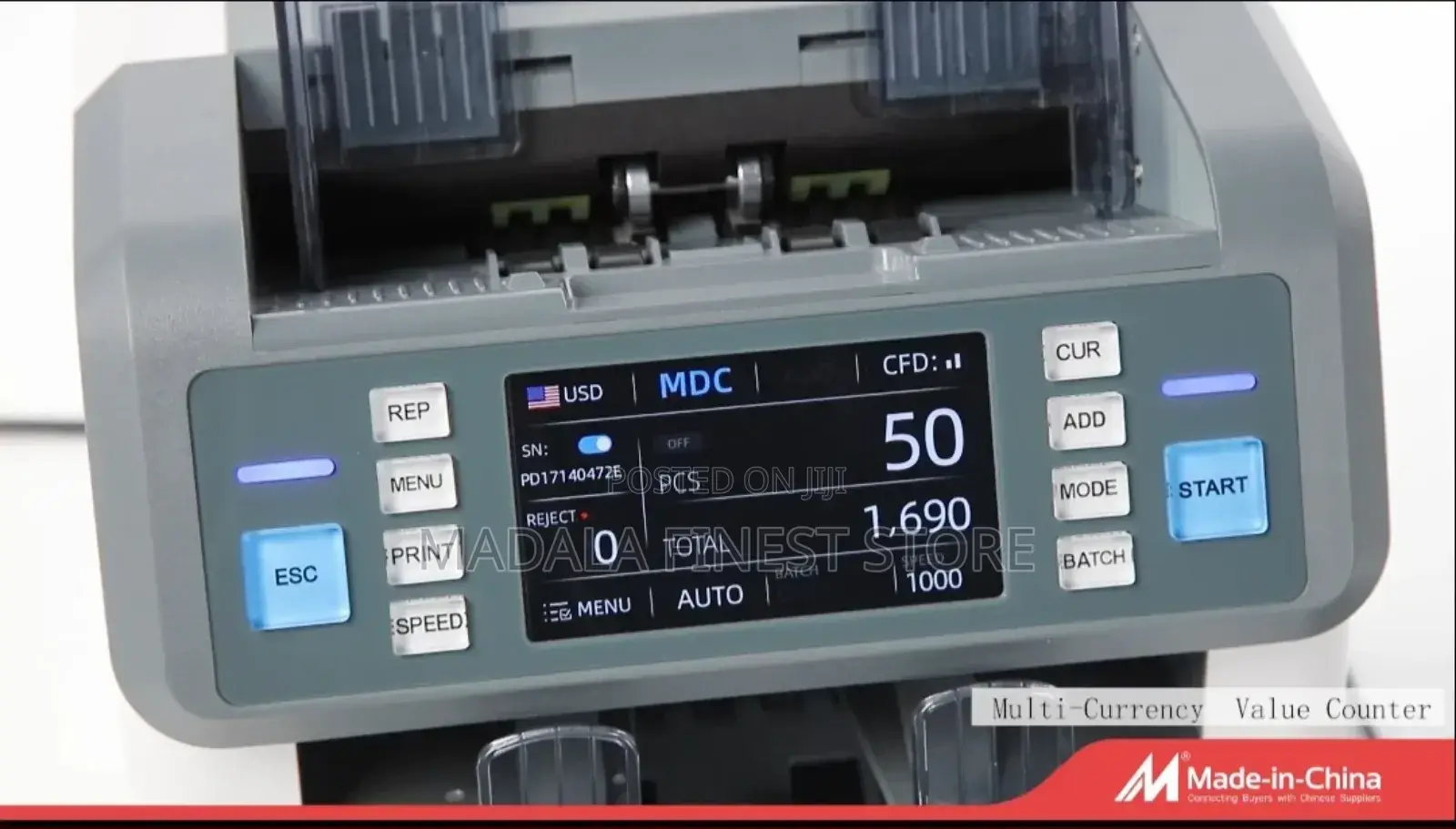 Multi-Currency Banknote Sorter 2025