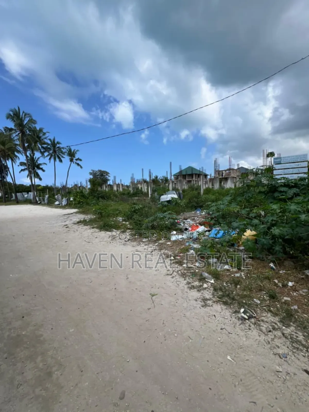 Beach Plot for Sale at Nungwi Zanzibar