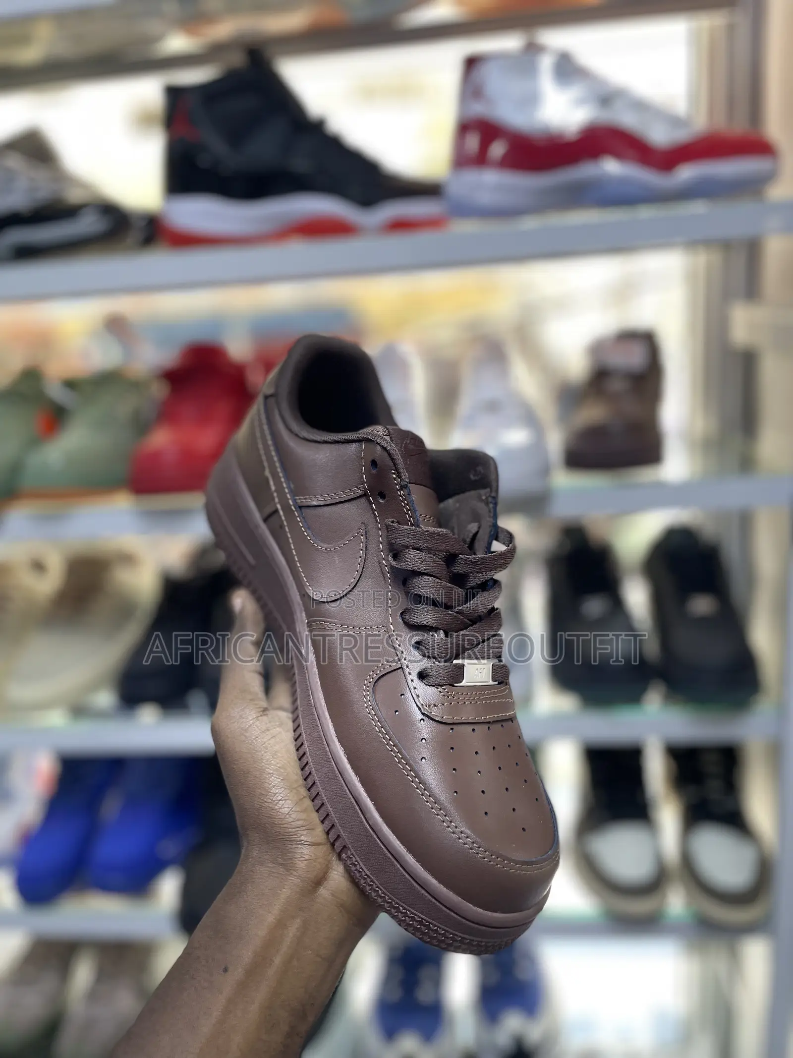 Airforce 1 Collection Available Leather Sneakers