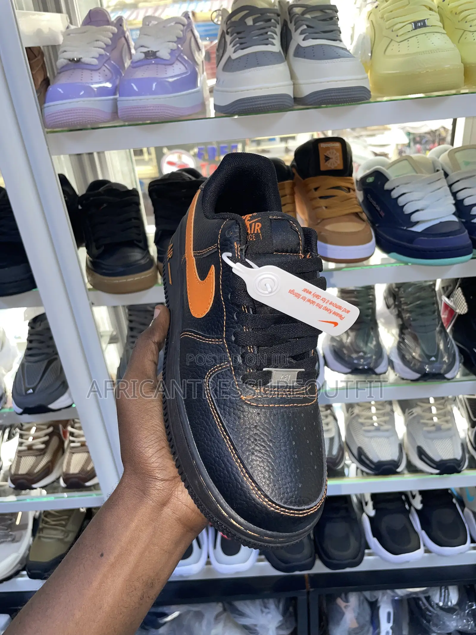 Airforce 1 Collection Available Leather Sneakers