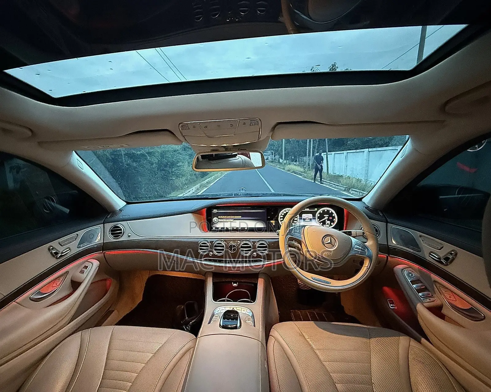 Mercedes-Benz S-Class S 400 4MATIC (C217) 2016 Black