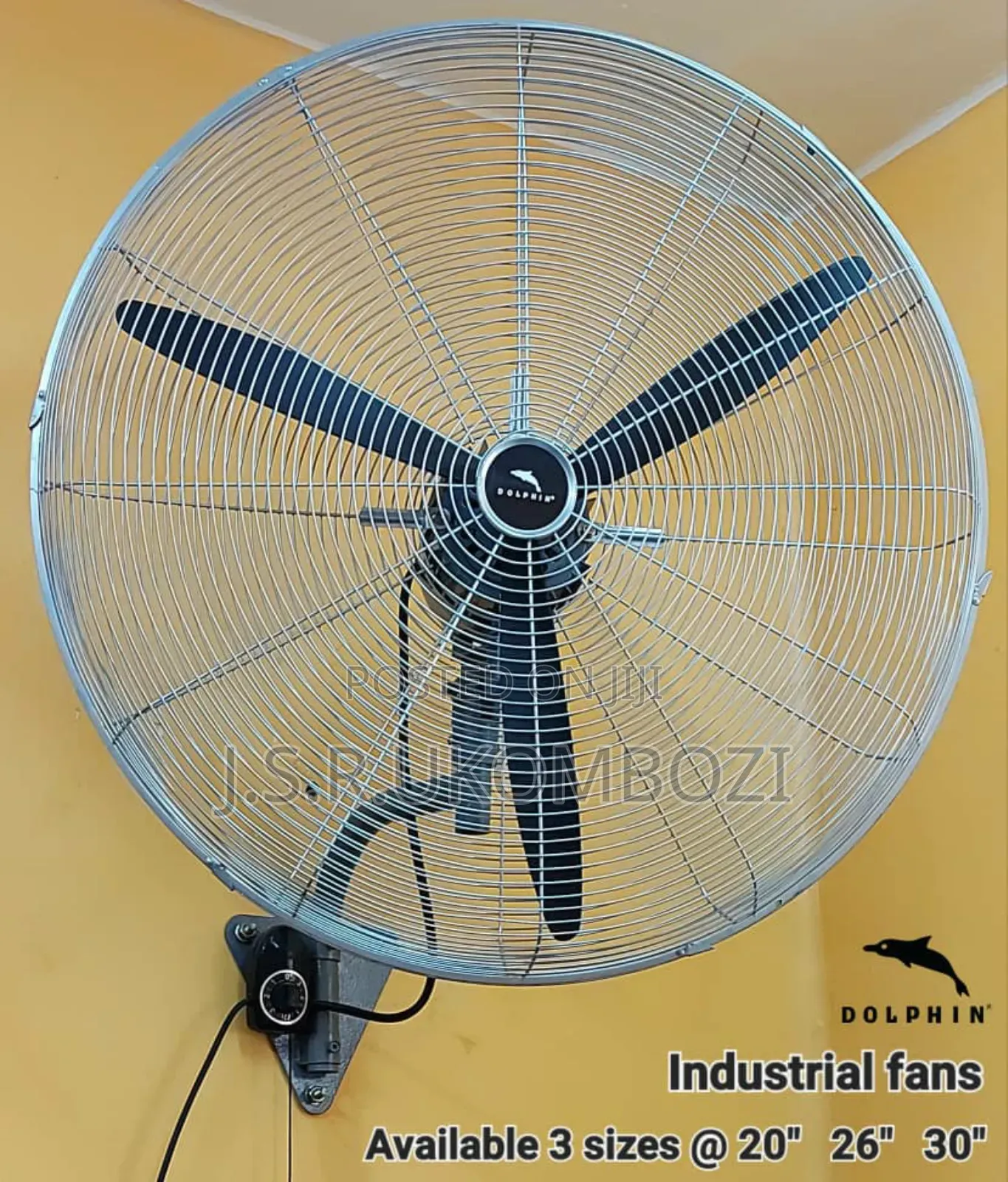 Dolphin Heavy Duty Industry Stand Fan 26 Inch Me650