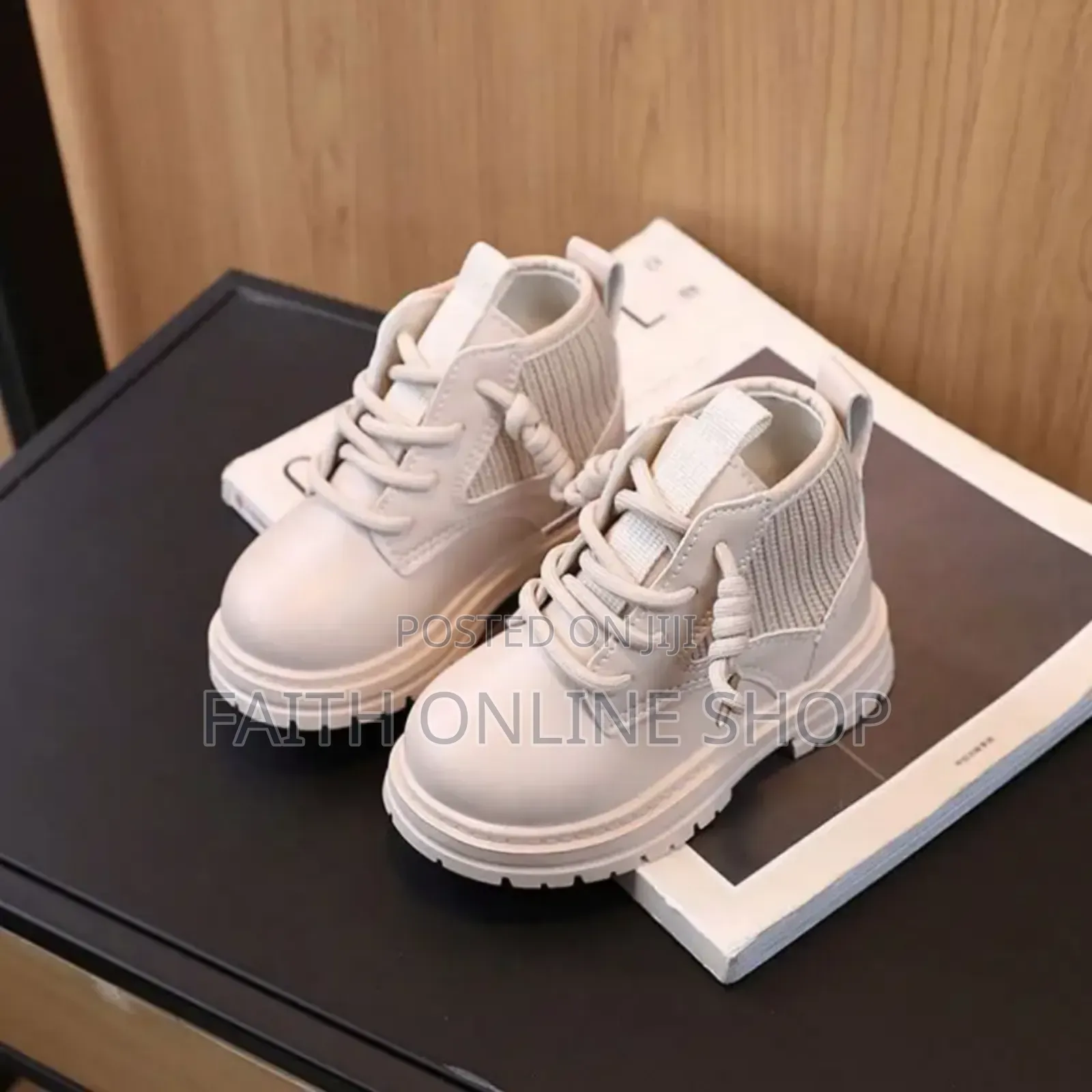 Kids White Boots – Stylish Strong