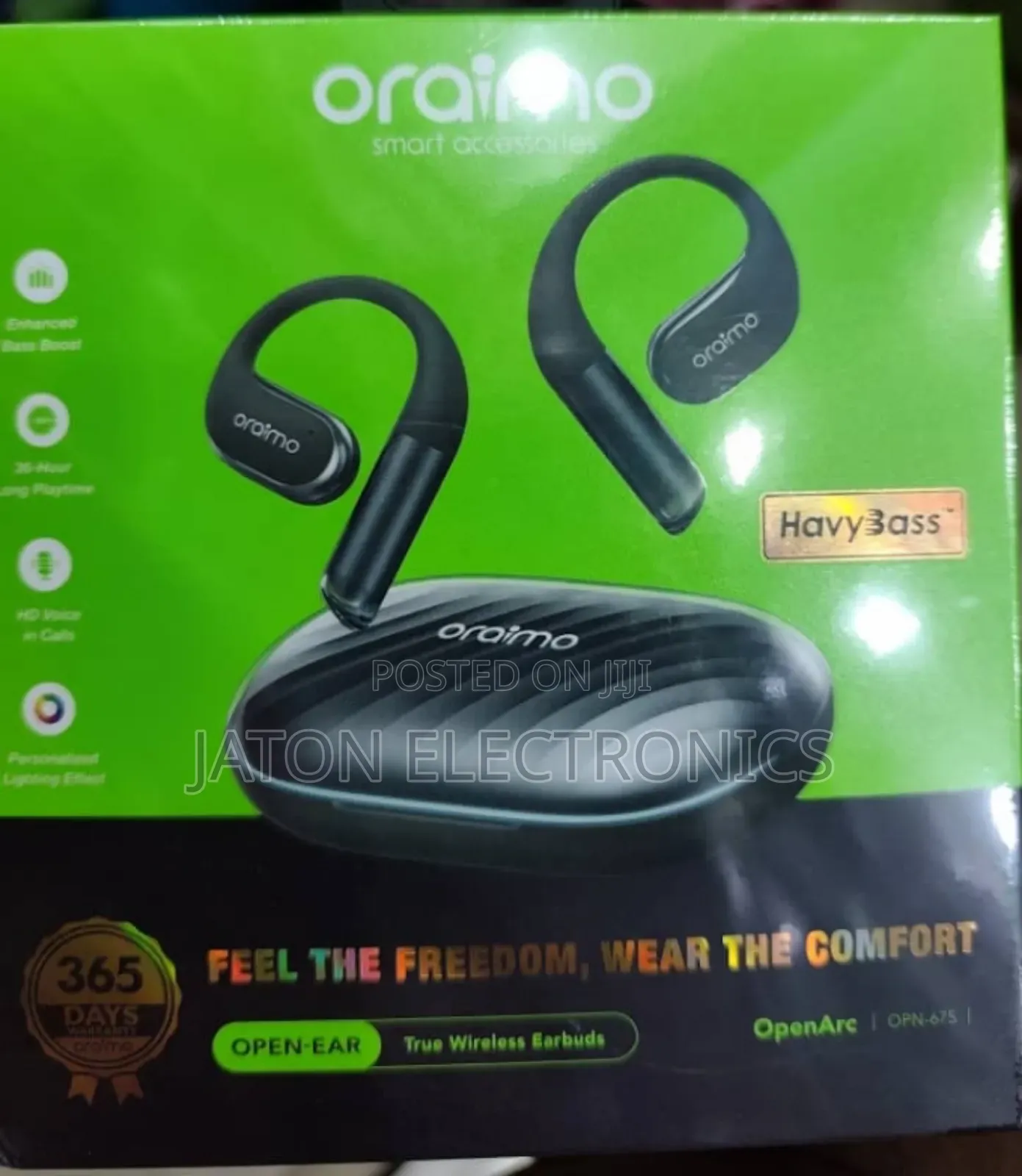 Oraimo Heavy Bass Wireless Bluetooth Eairpod
