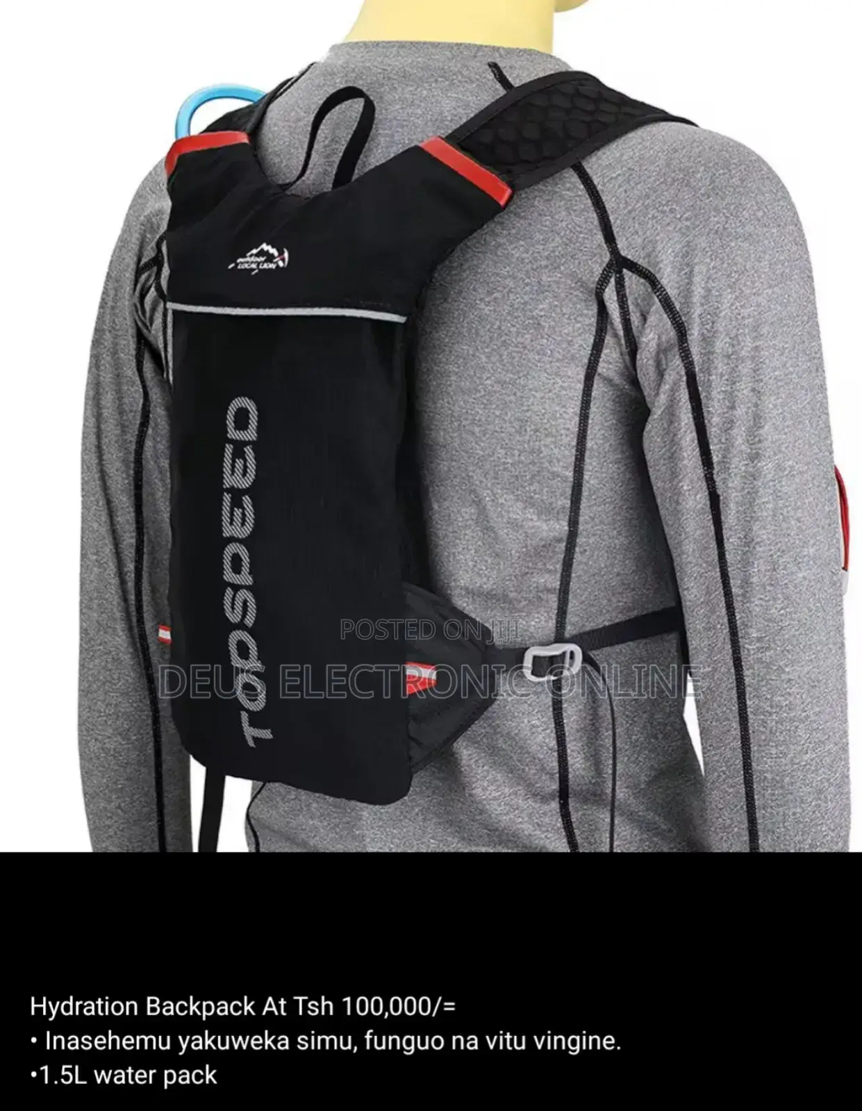 Hydration Backpack Water 1.5l