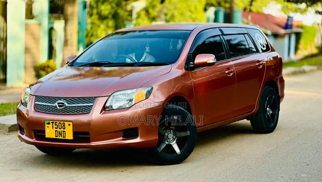 Toyota Corolla Fielder 2007 Orange
