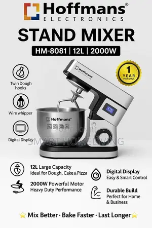 Hoffmans Stand Mixer 12l