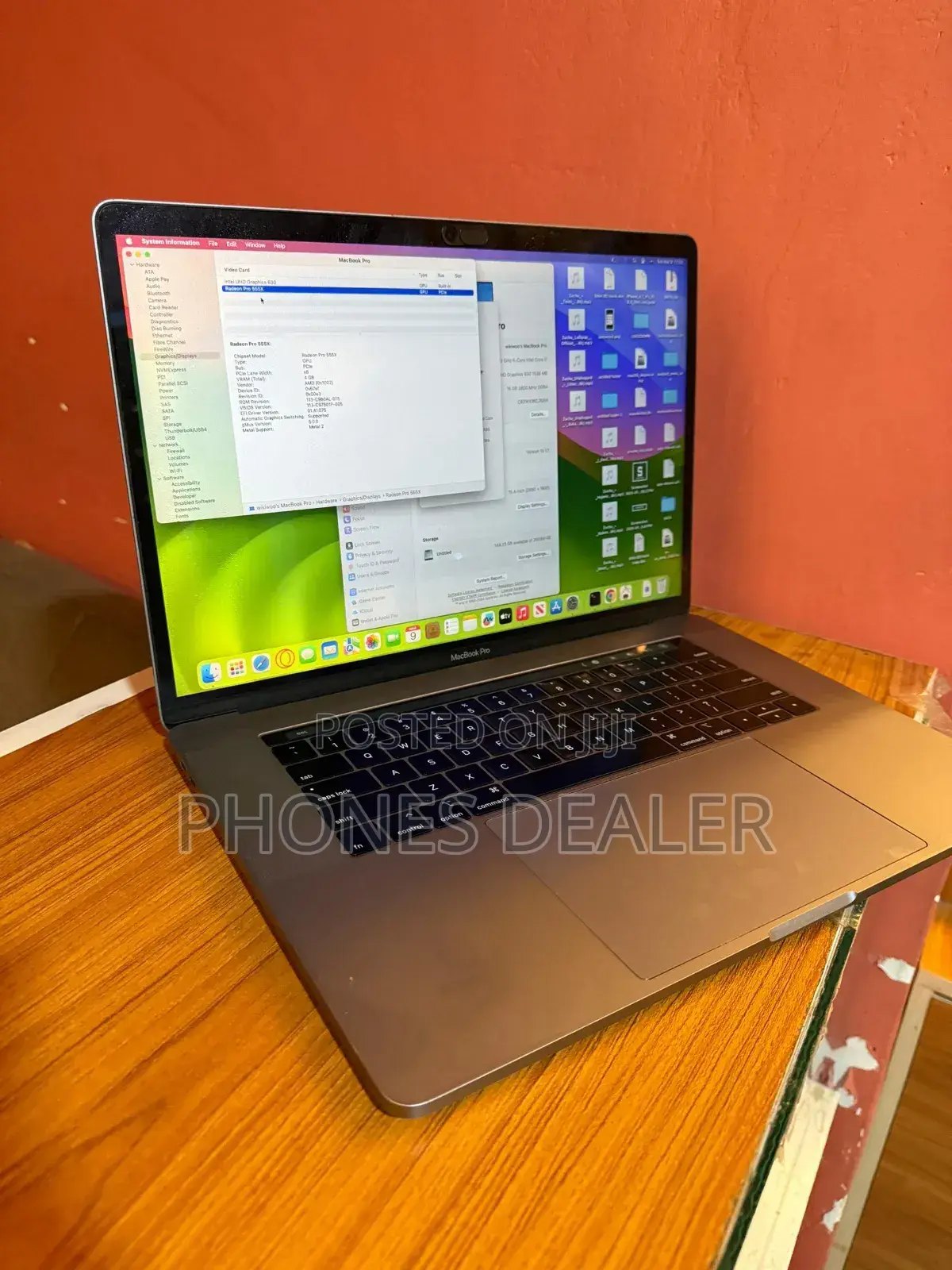 Laptop Apple MacBook Pro 2018 16GB Intel Core I7 SSD 256GB