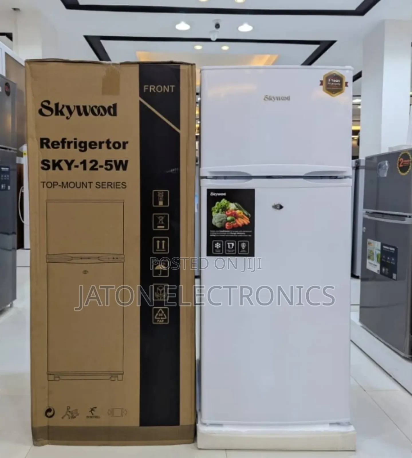 Skywood Fridge
Model: Sky 12-5i (Extra Large)
125 Liter