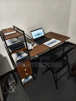 Office Table 120cm* 60cm With Shelf