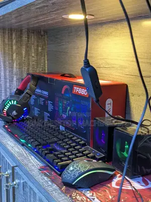5 In 1 Gaming Combo (Keyboard, Mouse, Headset, Mouse Pad Speaker