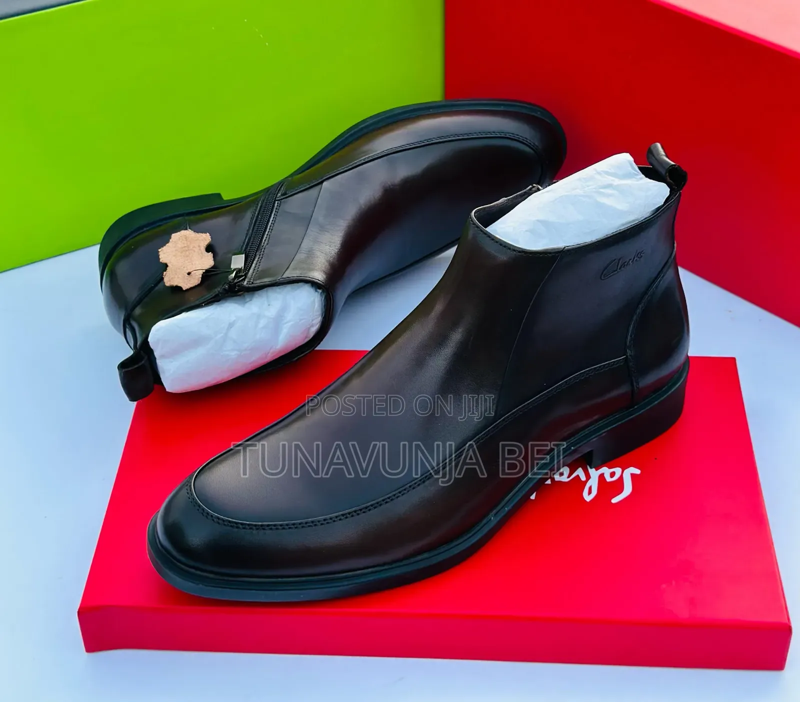 Cracks Leather Shoes  Boots