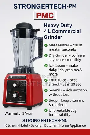 Strongertech 4l Heavy Duty Blender