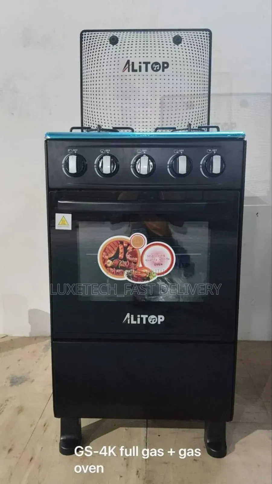 Alitop 50x50 Full Gas Cooker + Gas Oven