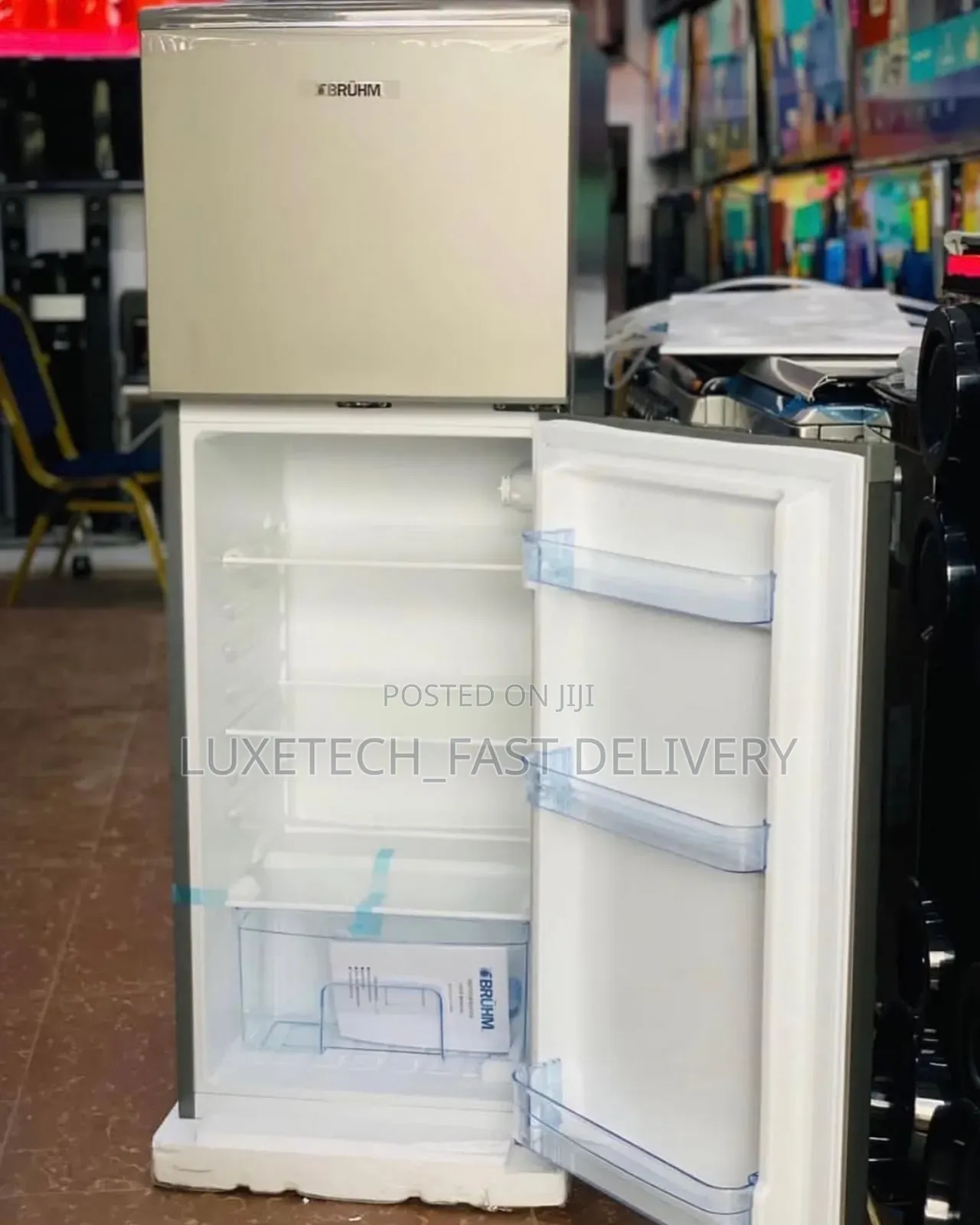 Bruhm Fridge 132l Fast Cooling and Freezing