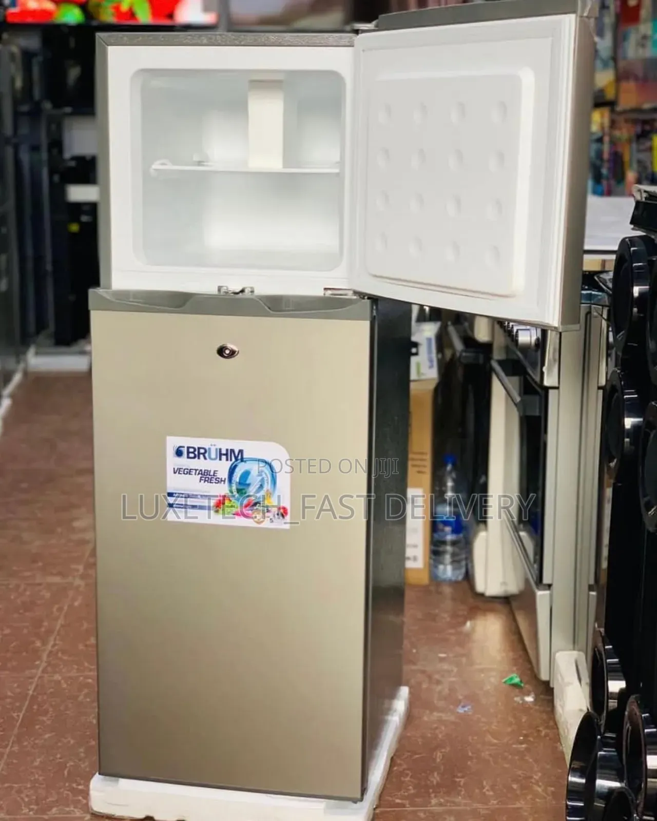Bruhm Fridge 132l Fast Cooling and Freezing