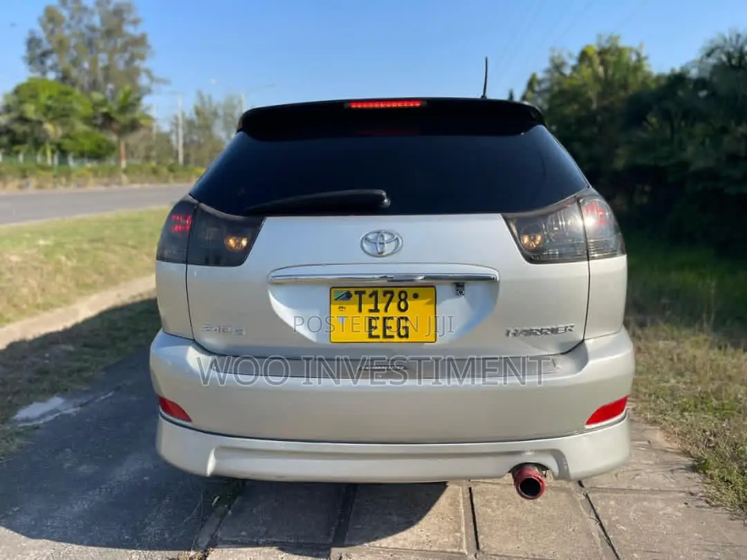 Toyota Harrier 2007 Silver
