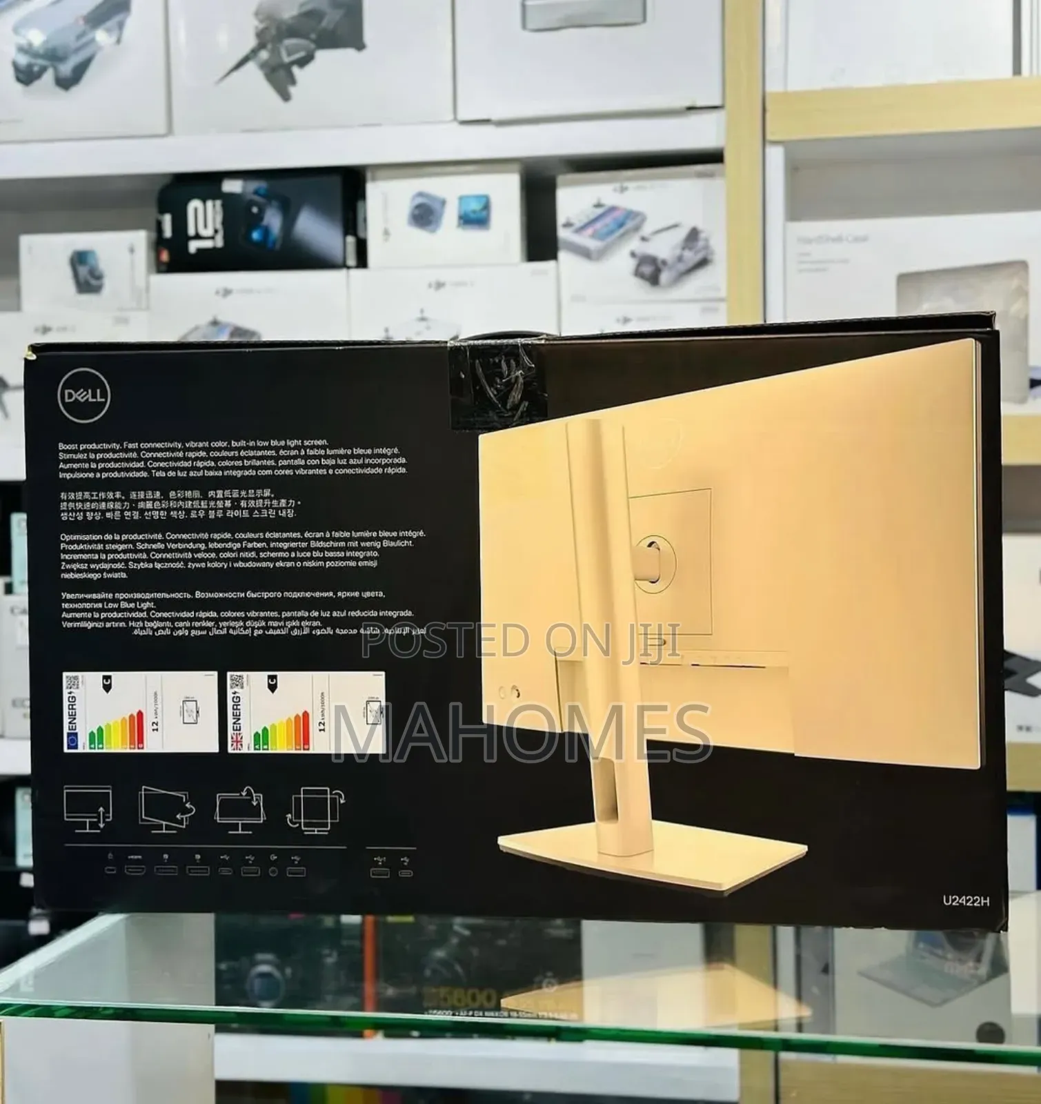Dell Ultrasharp 24” Monitor -U2422h -FHD 1920x1080 -10gbps