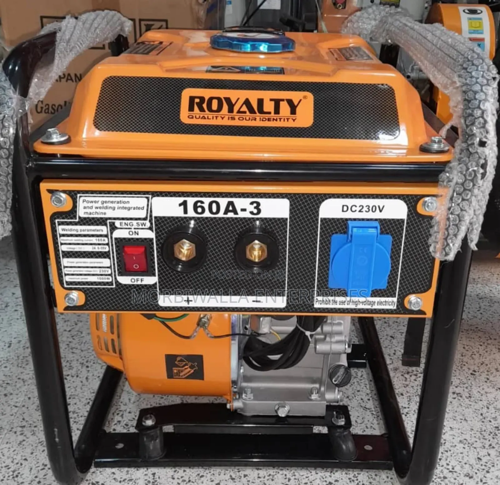 High Quality Royalty Welding Generator 160amps