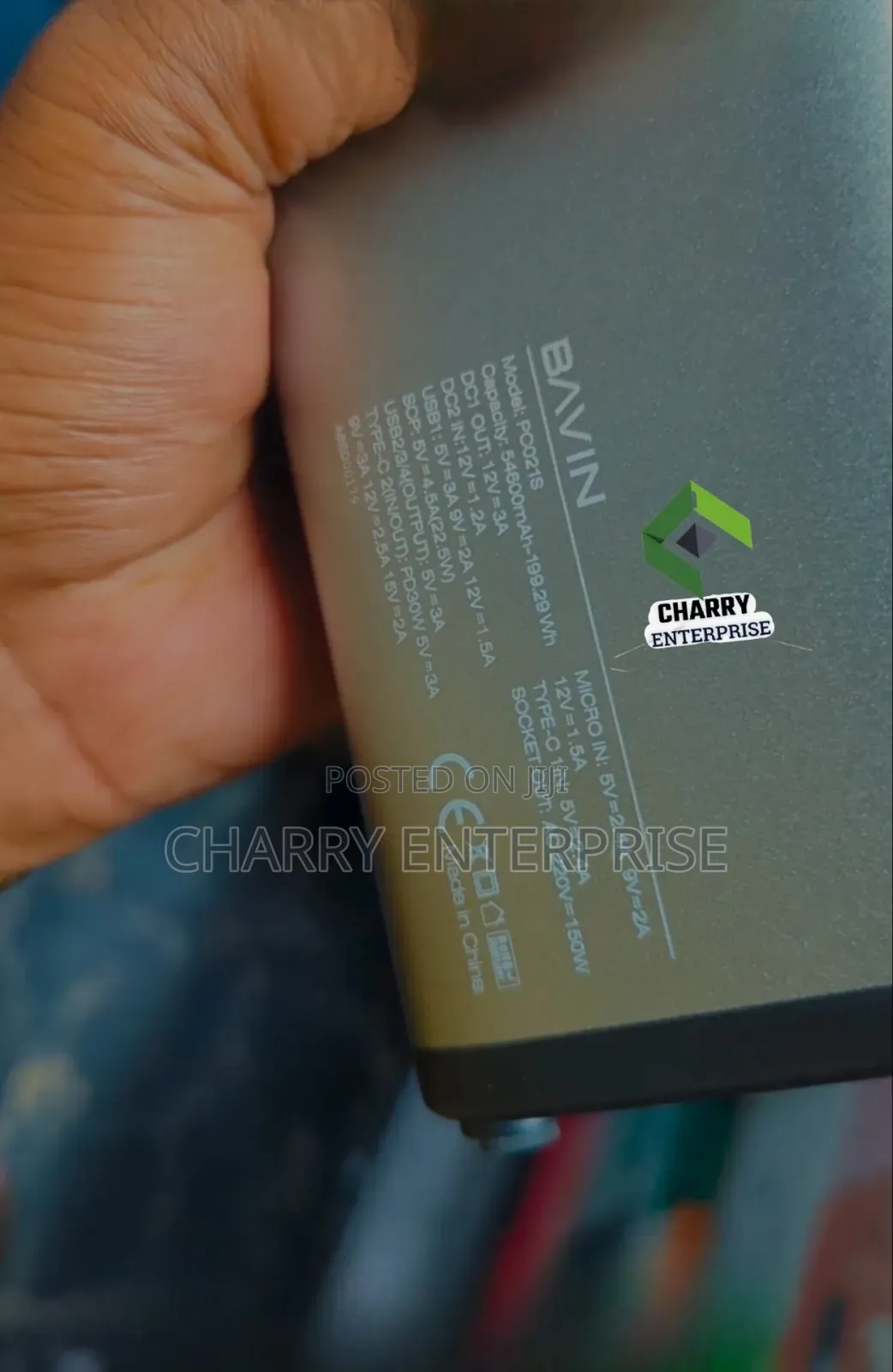 Bavin Super Fast Charging Heavy Duty Power Bank 54600mah Inawasha Tv