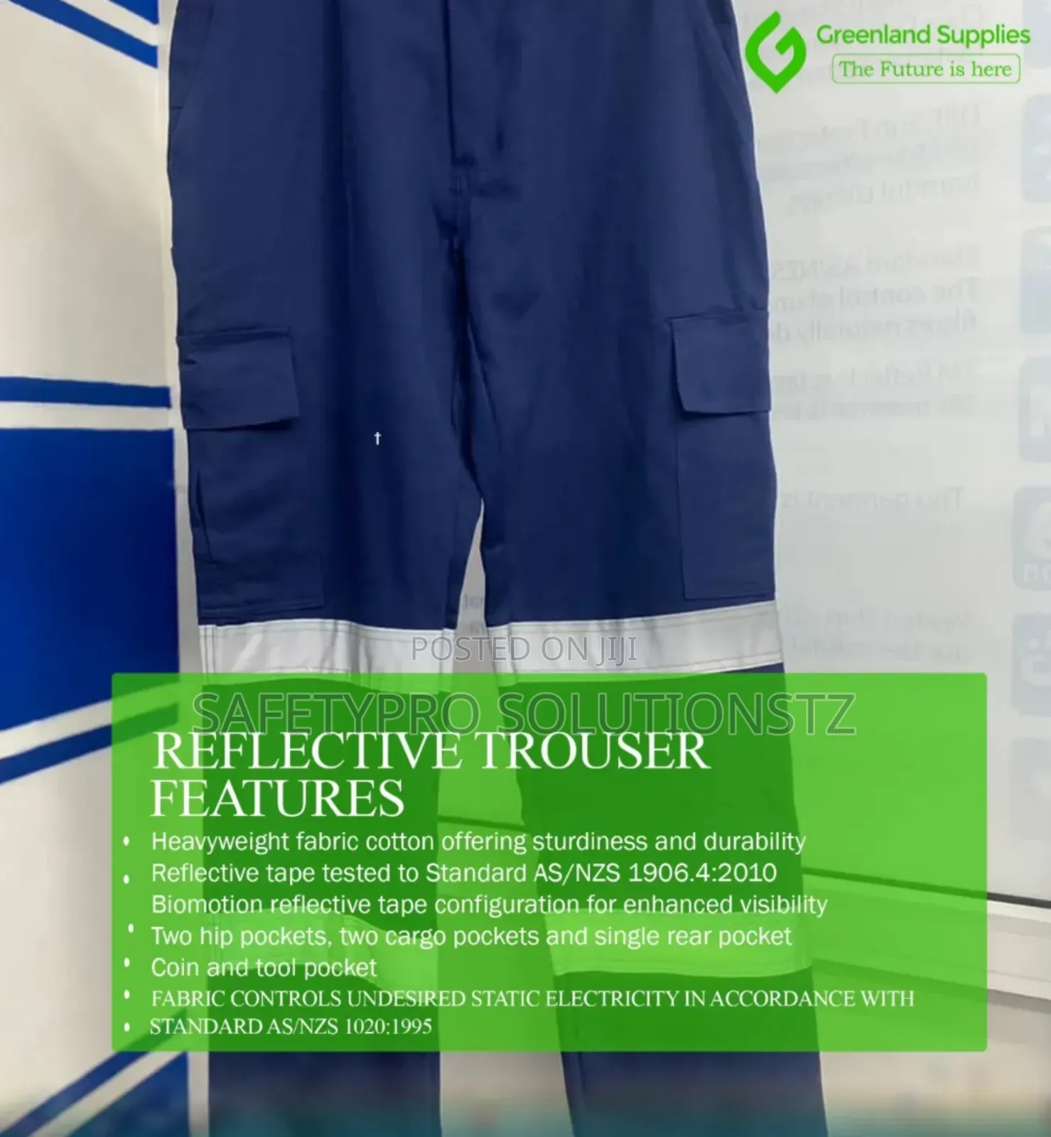 Heavy-duty Reflective Working Pant(Tru Plus Brand)