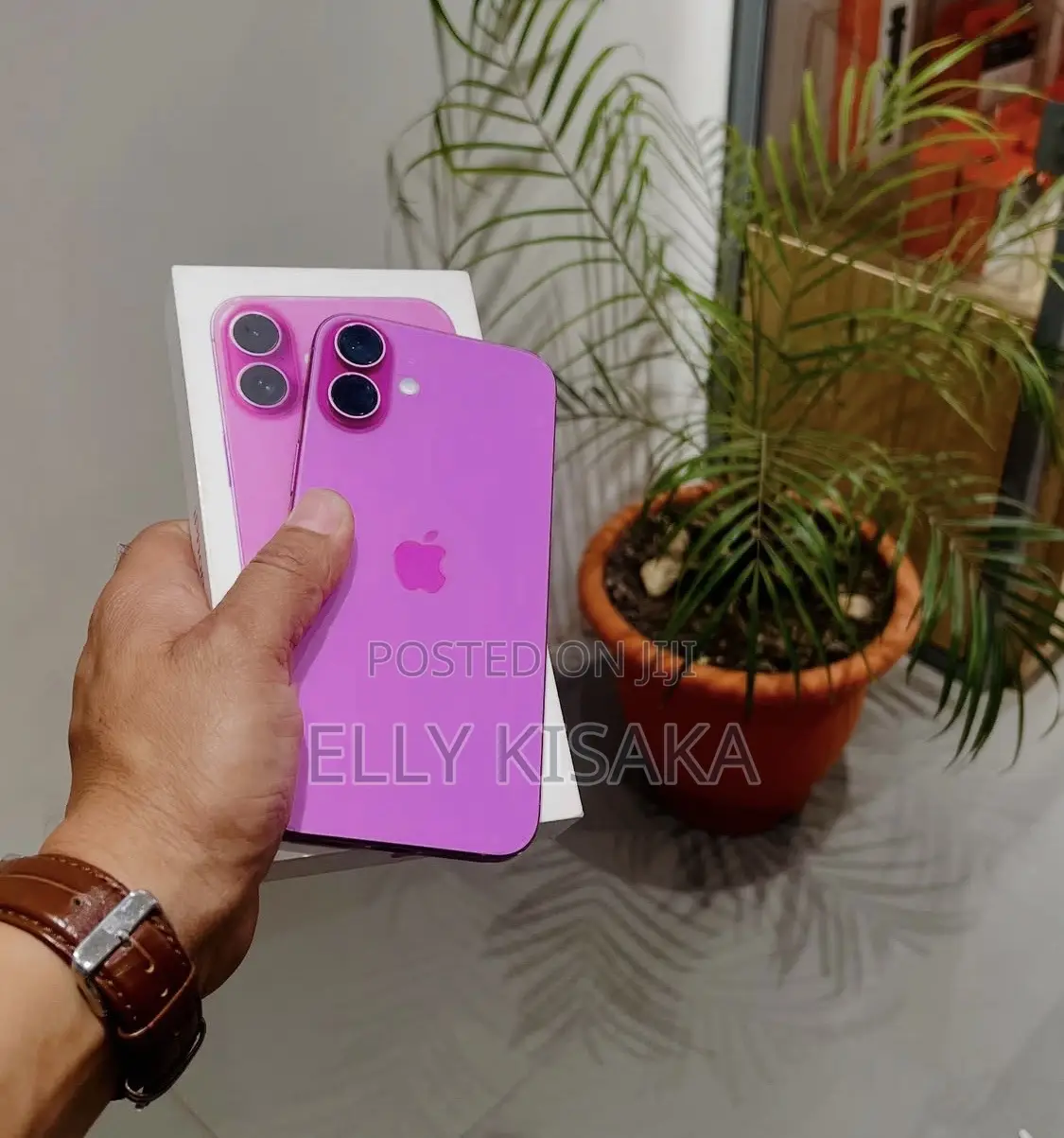 New Apple iPhone 16 128 GB Pink