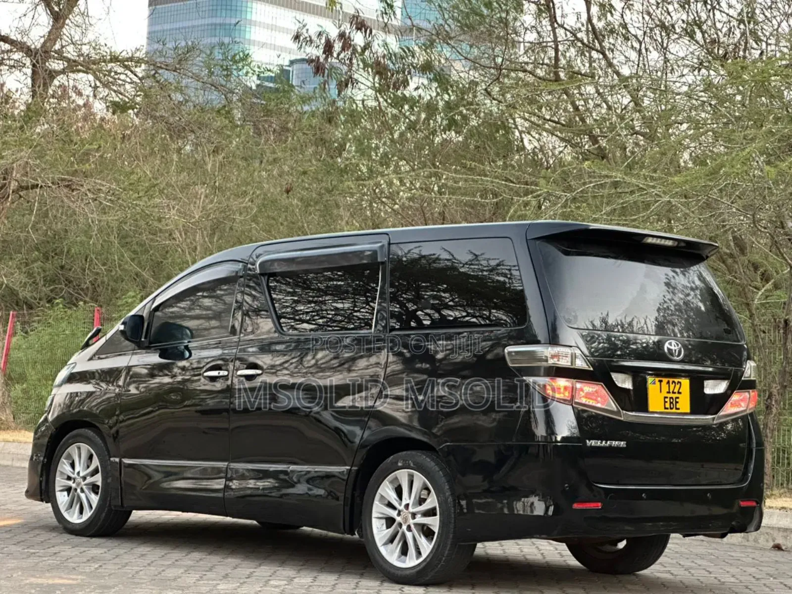 Toyota Vellfire 2009 Black