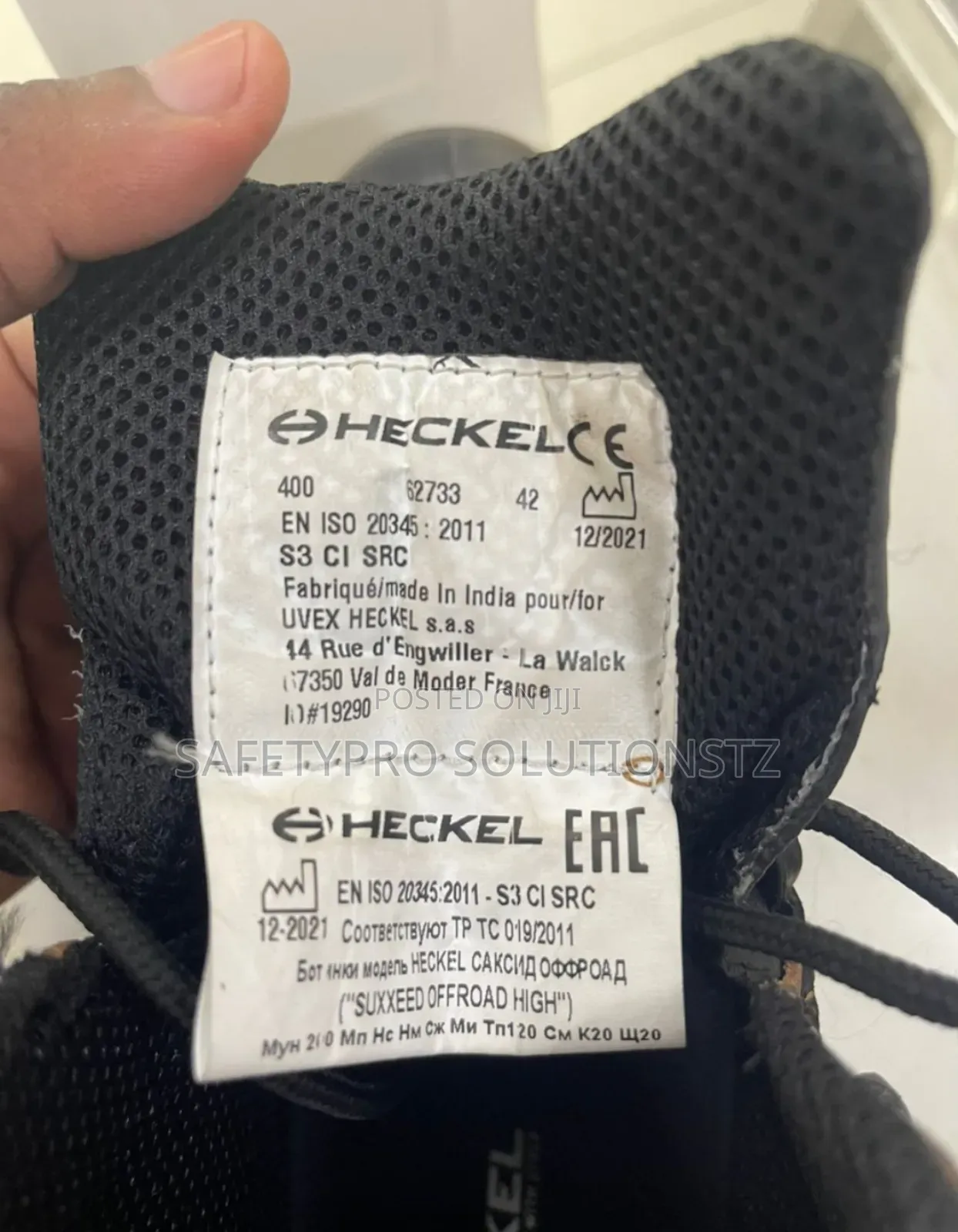 Heckel Heavy Duty Safety Shoes