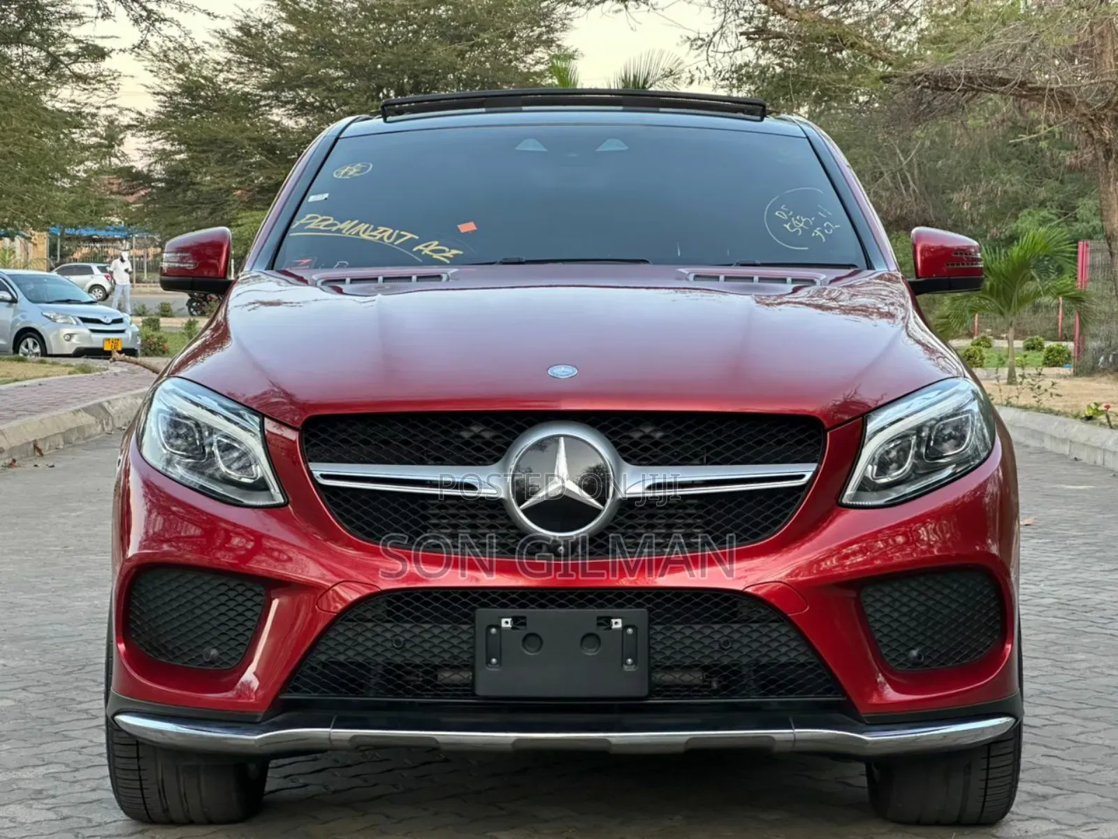 Mercedes-Benz GLE-Class 2017 Red