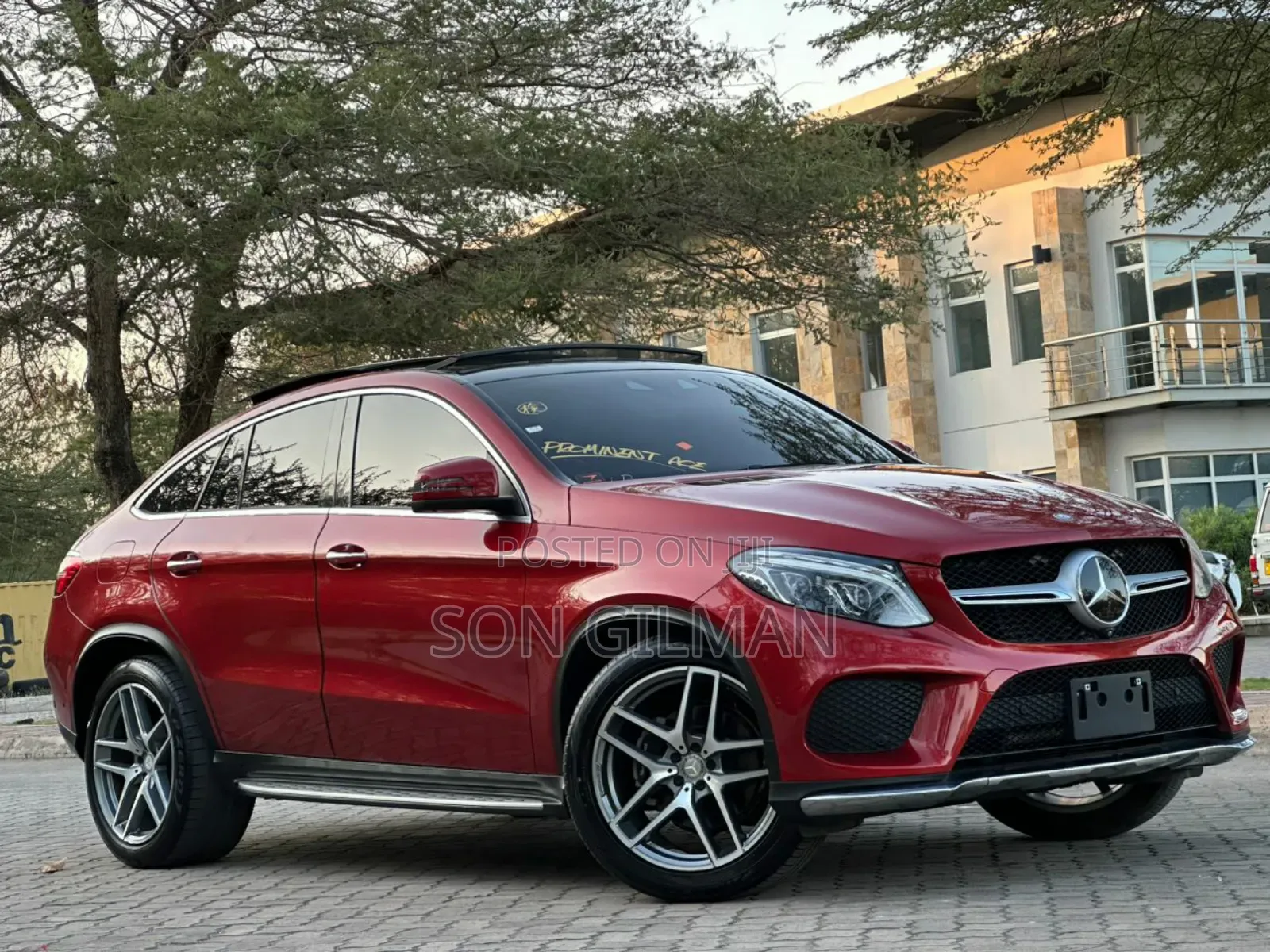 Mercedes-Benz GLE-Class 2017 Red