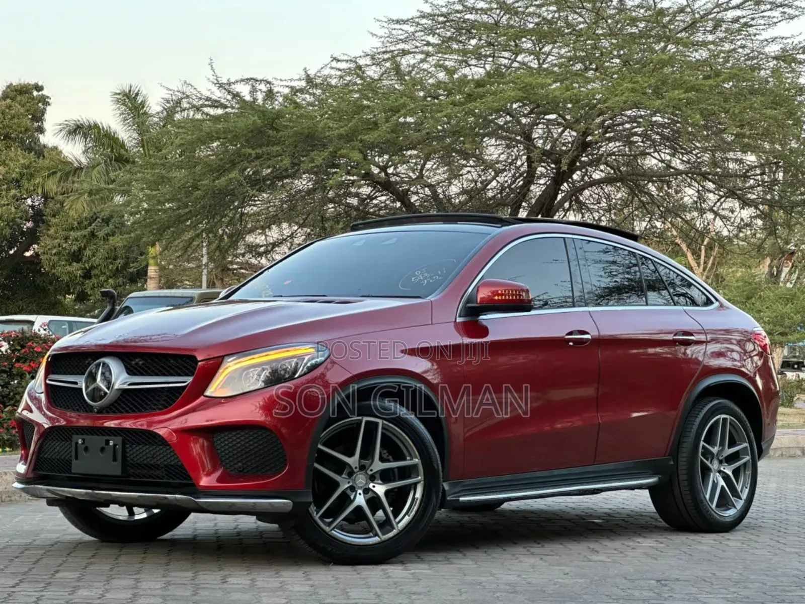 Mercedes-Benz GLE-Class 2017 Red