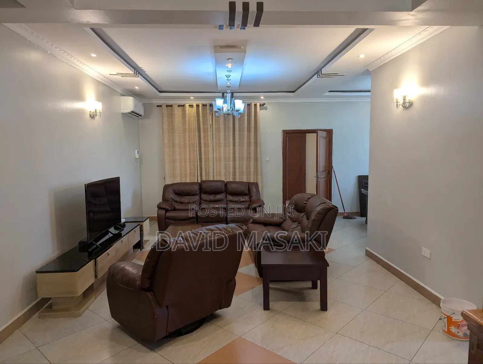 Furnished 3bdrm Apartment in Apartments, Mikocheni for rent