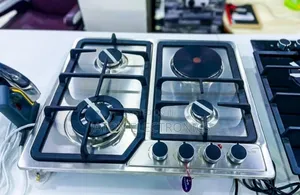 Gas Hob Ge1 
*3 Plates Gas, 1 Plate Umeme*