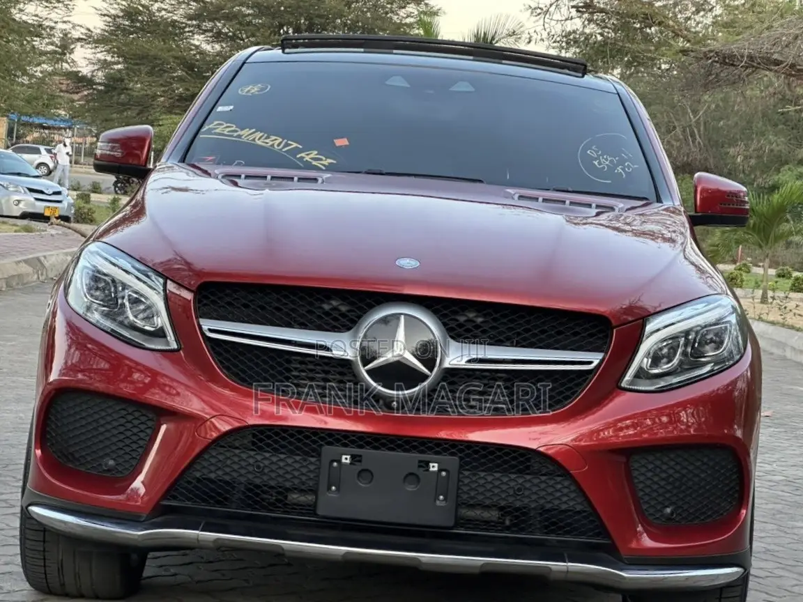 Mercedes-Benz GLE-Class GLE 350d 4MATIC 2017 Burgundy