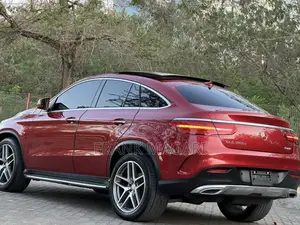 Mercedes-Benz GLE-Class GLE 350d 4MATIC 2017 Burgundy