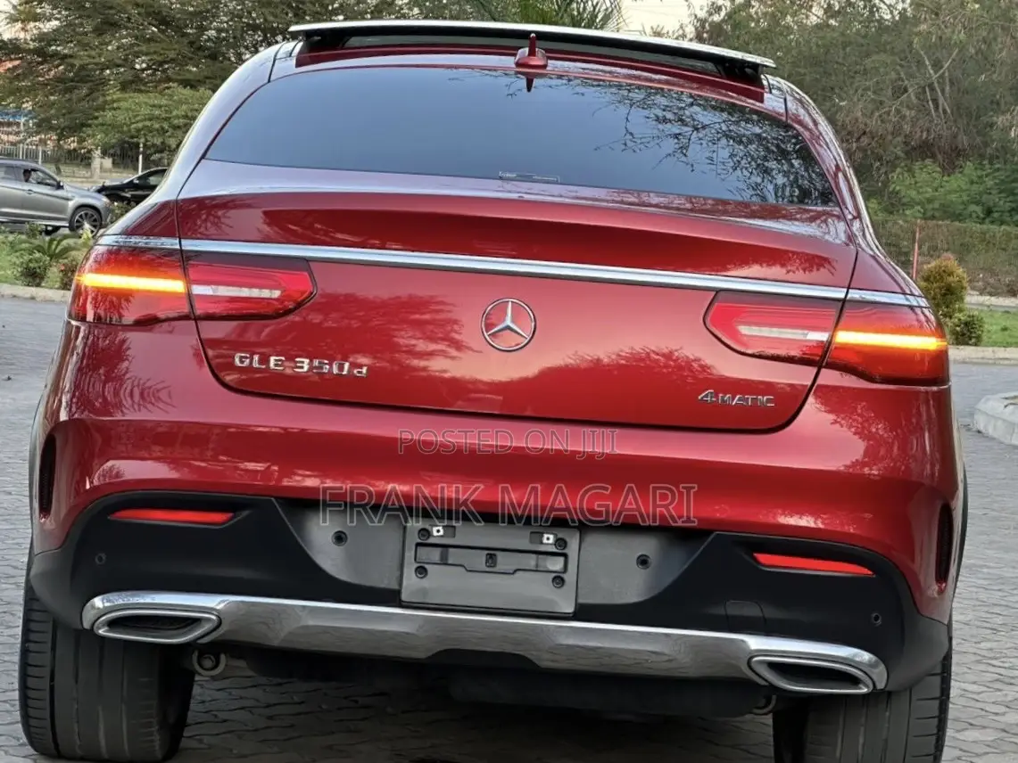 Mercedes-Benz GLE-Class GLE 350d 4MATIC 2017 Burgundy