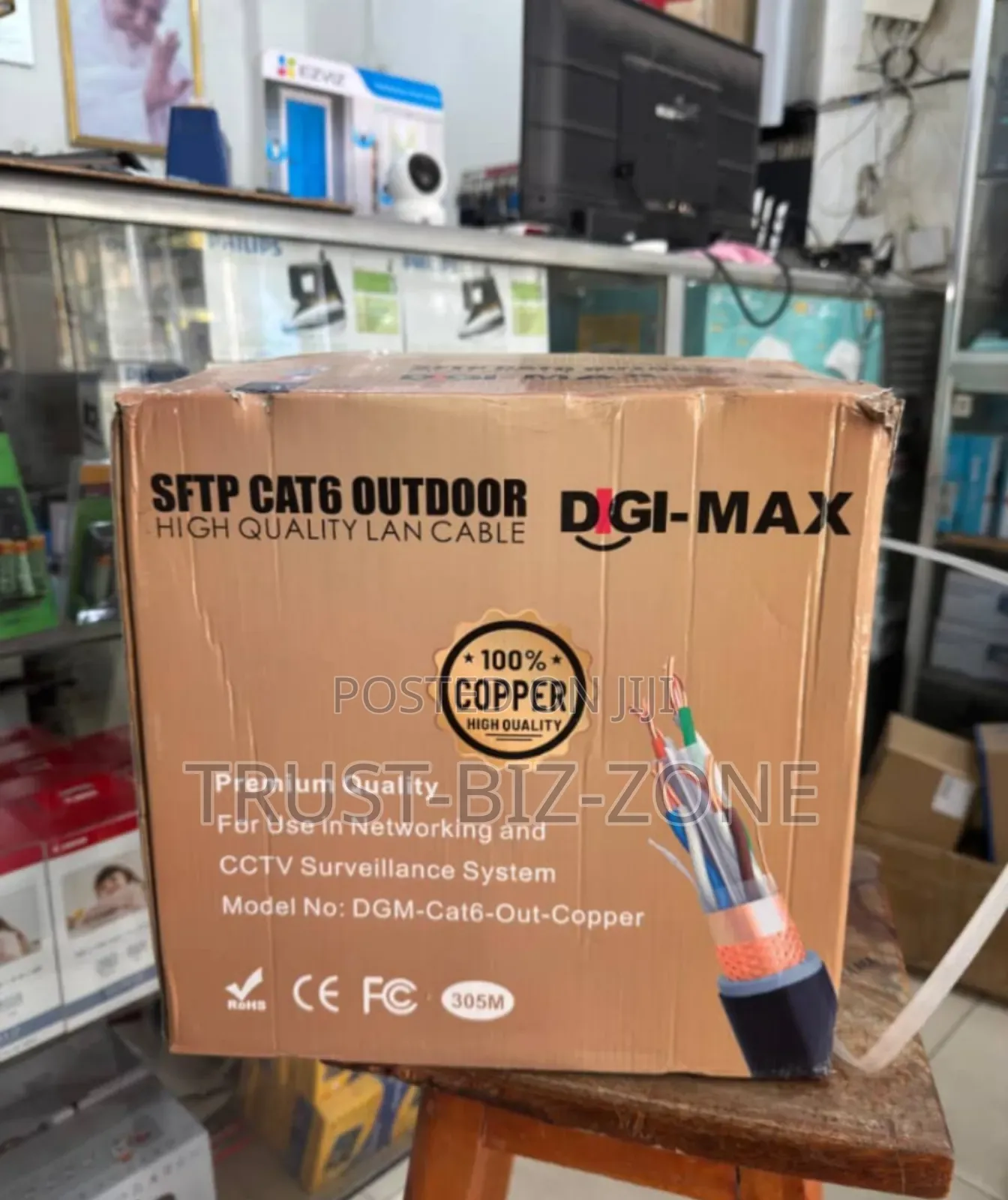 *Digimax SFTP Cat6 Outdoor Cable* *Pure Copper*