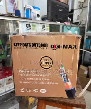 *Digimax SFTP Cat6 Outdoor Cable* *Pure Copper*