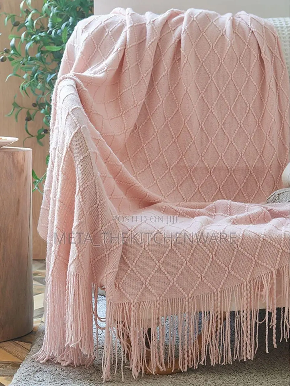 High Quality Knitted Throw Blankets (127 X 152)Cm