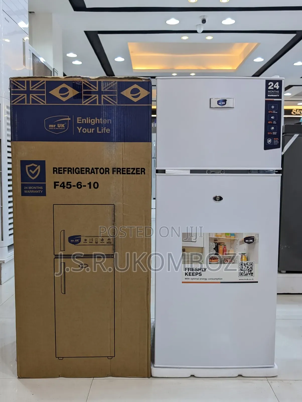 Fredge Uk 45 Capacity 103l