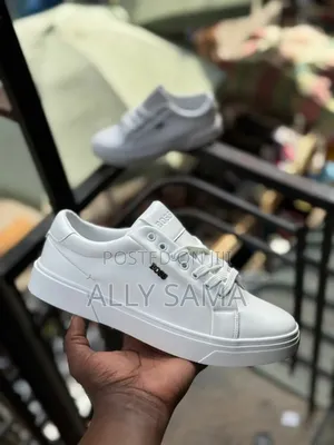 Men's Sneakers Brand Boss Material Leather