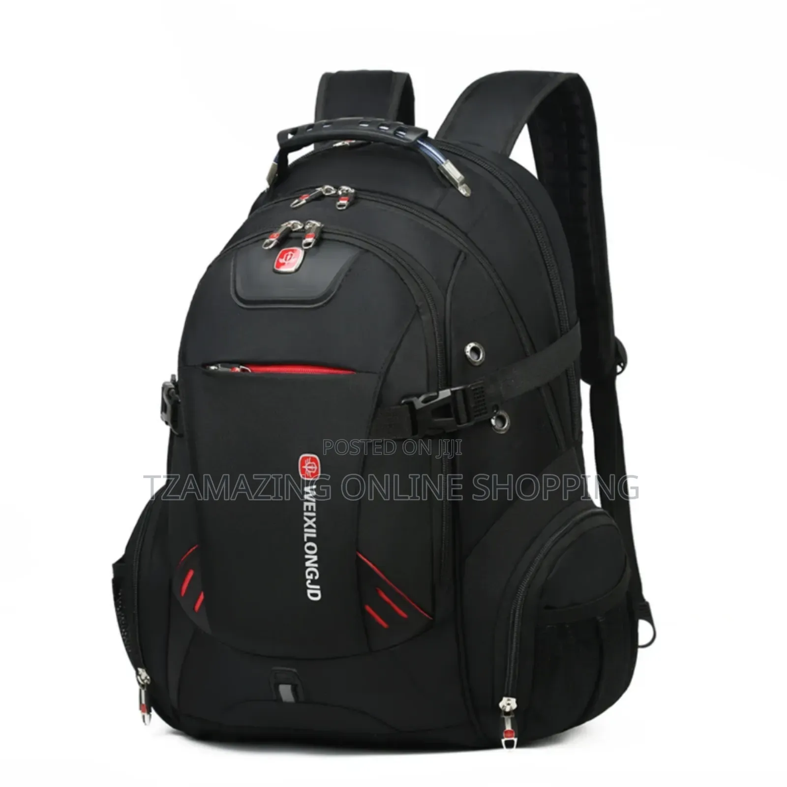 Reflective Belt Travel Backpack