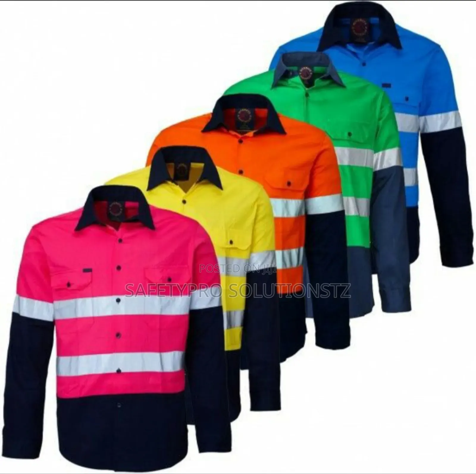 Heavy Duty Customised Workshirt (Reflective)