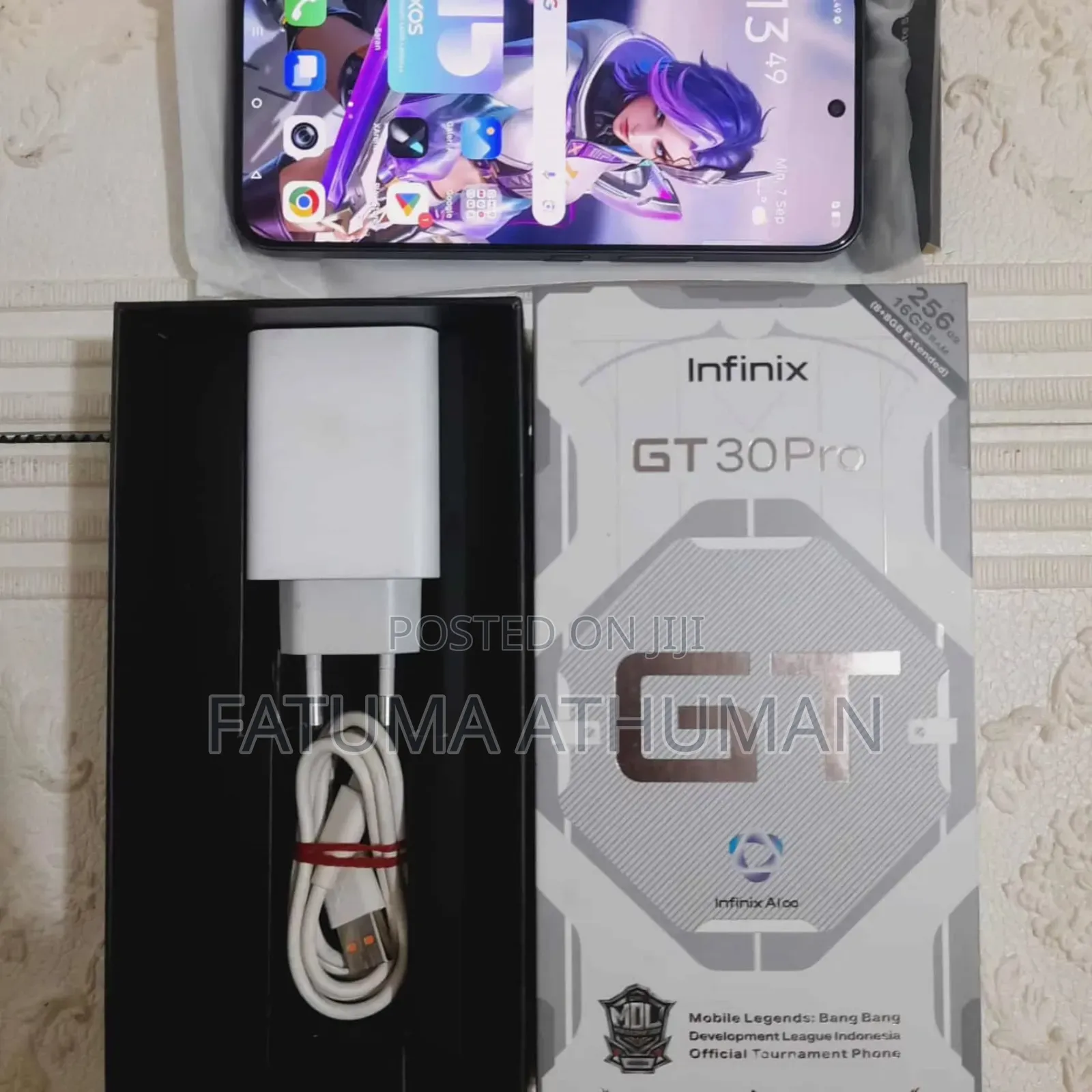 New Infinix GT 20 Pro 12 GB Gray