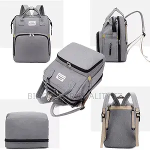 Travel Portable Baby Bed, Diaper Bag, Backpack With Usb