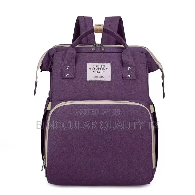 Travel Portable Baby Bed, Diaper Bag, Backpack With Usb